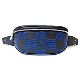 Louis Vuitton Damier Infini Campus Gürteltasche Blau