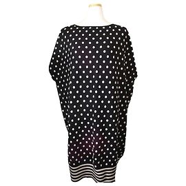 Kenzo Langes Strickoberteil Depile Droplet Schwarz