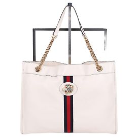 Gucci Borsa a tracolla bianca Laza Tiger Head Bianco