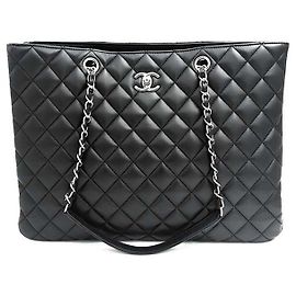 Chanel Timeless Chain Shoulder Bag Black