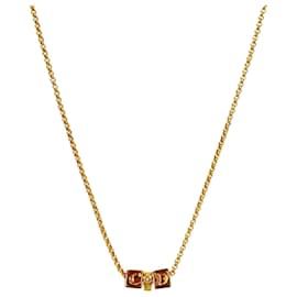 Dior Collier Cube Doré