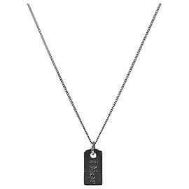 Dior Collar de placa Plata