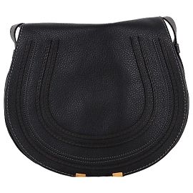 Chloé Borsa a tracolla Marcie Medium da donna nera Nero