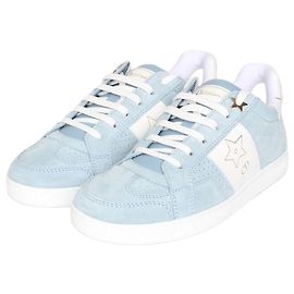 Dior Baskets Star en daim bleu Bleu