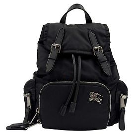 Burberry Nylon Mini Rucksack Backpack Black