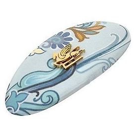 Etro Presilha de cabelo de seda com estampa detalhada Pegaso Multicor