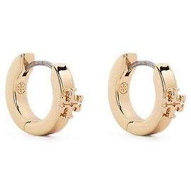 Tory Burch Boucles d'oreilles Kira Huggie en émail Doré
