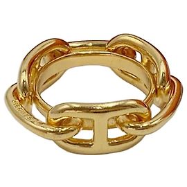 Hermès Schalring Ligate Chandal Logo Gold Schalhalter Golden
