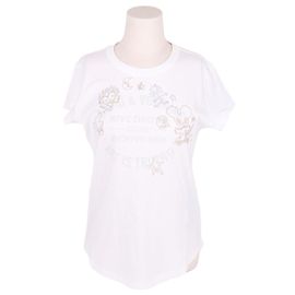 Zadig & Voltaire T-shirt blanc à imprimés multiples pour femme Blanc