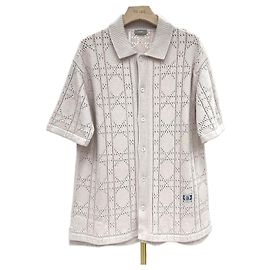 Dior Camiseta de malha de manga curta Canage Multicor