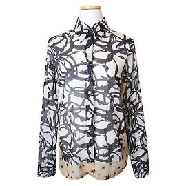 Camisa Estampada Dries Van Noten Marrom