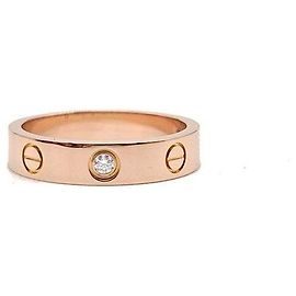 Cartier Diamond Love Ring Pink