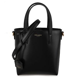 Saint Laurent Mini Toy Shopper Bag Black