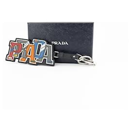 Prada Chaveiro com Logo Multicor
