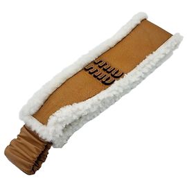 Miu Miu Tiara de shearling Multicor