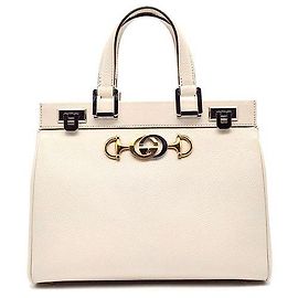 Gucci Bolsa Jumi Top Handle Small Branco