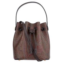 Etro Mini bolsa de ombro Arnica em jacquard paisley Multicor
