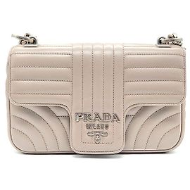 Prada Bolsa de ombro Diagram com corrente Multicor