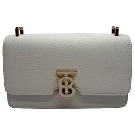 Burberry Mini Sac TB Blanc Blanc