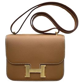 Hermès Constance Mini Epsom Gold Stamp Multicor