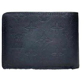 Louis Vuitton Cartera Múltiple Monogram Shadow Negro