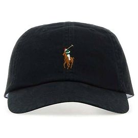 Ralph Lauren Boné com logo Pony Preto