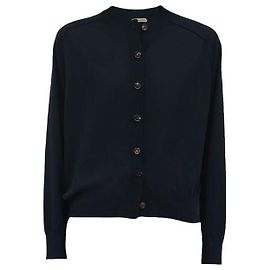 Bottega Veneta Leichter feiner Kaschmir-Cardigan Schwarz