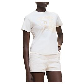 Hermès Camiseta micro estampada Branco