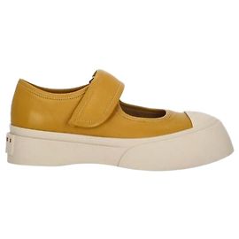 Marni Sneaker Pablo Mary Jane in pelle nappa Marrone