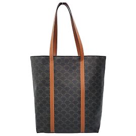 Céline Bolsa Triomphe Museum Marrom