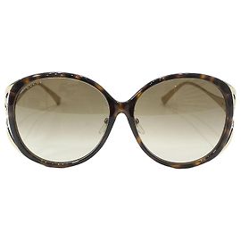 Gucci Leopard Oversized Sunglasses Brown