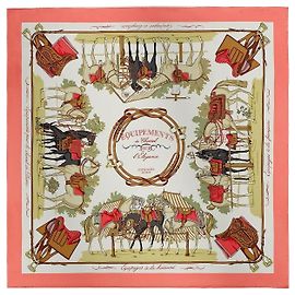 Hermès Écharpe Élégance Multicolore
