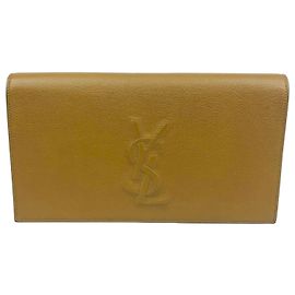 Saint Laurent Clutch marrom Marrom