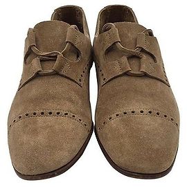 Hermès Wildlederschuhe Braun