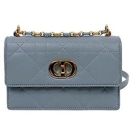 Dior Mini borsa a tracolla Miss Caro blu Blu