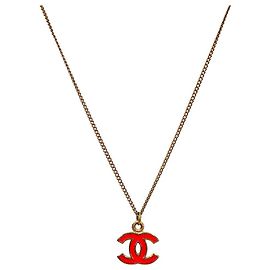 Chanel Collana CC Rosa e Oro Rosa