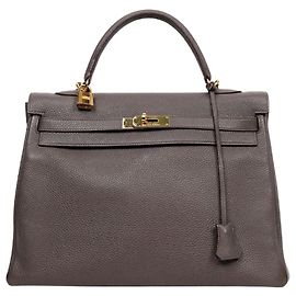 Hermès Kelly Square Stamp Marron