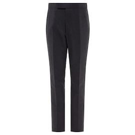 Thom Browne RWB Tab Super Twill Wool Classic Backstrap Pants Black