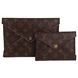 Louis Vuitton Pochette Kirigami Women's Clutch Bag Black