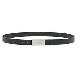 Maison Martin Margiela Cinto de couro Numeric Preto