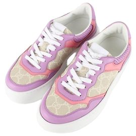Gucci Bestickte Sneaker Lila Lila