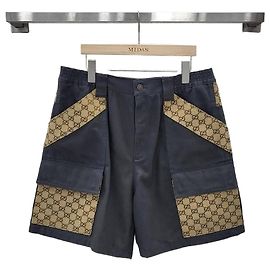 Gucci Short Cargo de lona GG Multicolor