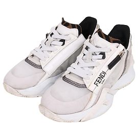 Fendi Logo White Flow Damen Sneaker Weiß