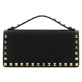 Valentino Bolsa de Alça de Corrente Rockstud Preto