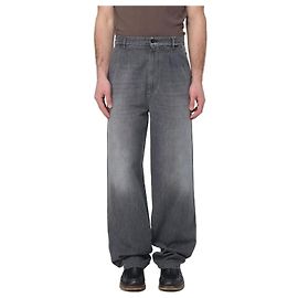 Maison Martin Margiela Jeans a gamba dritta Nero