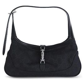 Gucci Bolsa de Ombro Jackie Slim Medium Preto