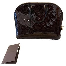 Louis Vuitton Bolsa Tote Alma GM em Vernis Multicor