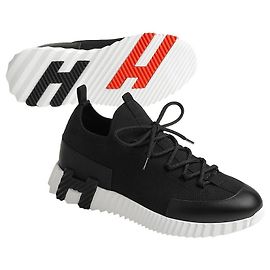 Hermès Sneaker slip-on Lift da donna Nero