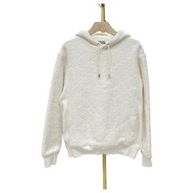 Dior Oblique Terry Hoodie und T-Shirt Silber