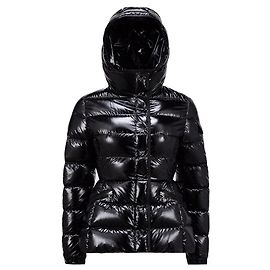 Moncler Barante Hooded Down Jacket Black